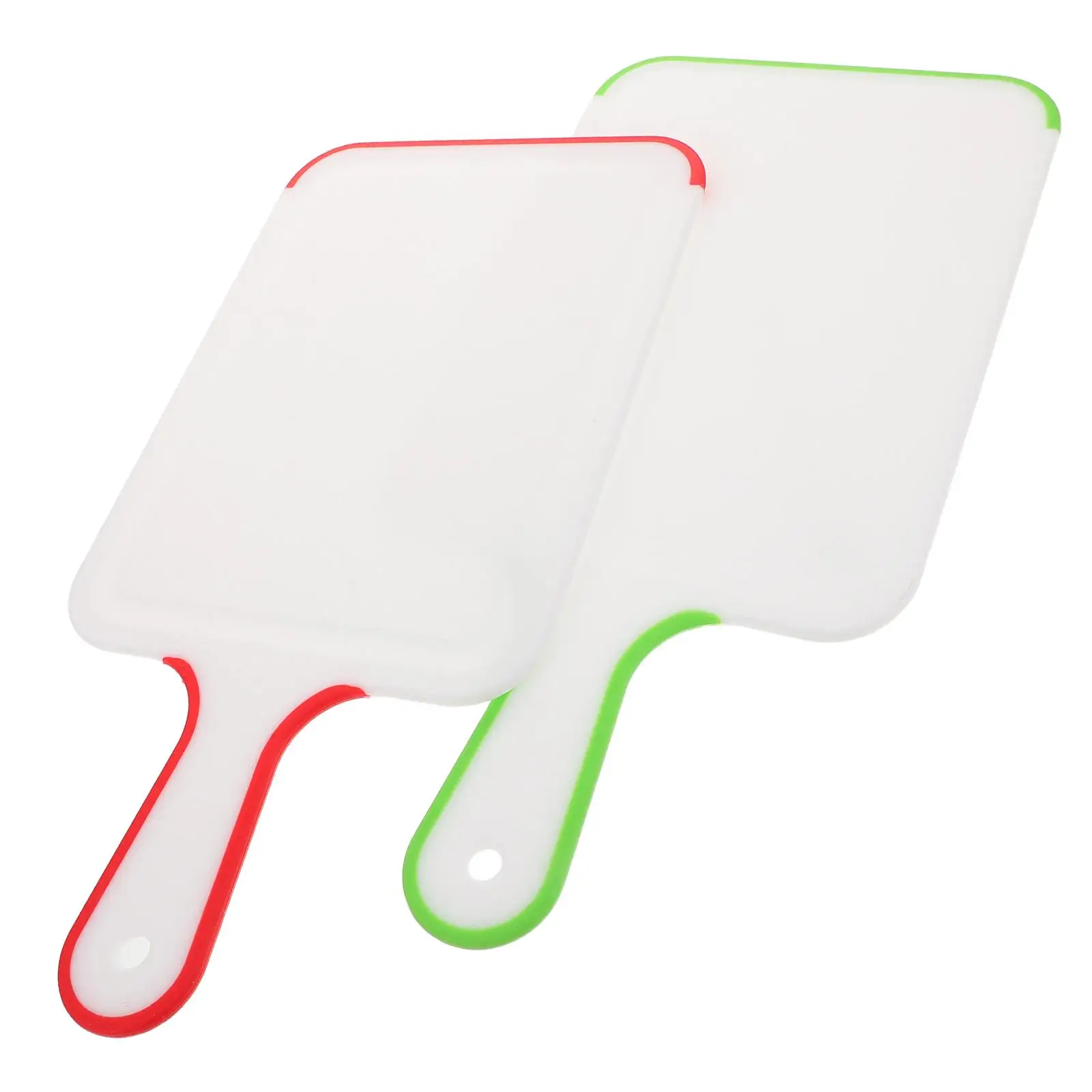 

2 Pcs Camping Portable Cutting Board Hiking Chopping Food Kitchen Dual Sided Plastic Durable Outdoor Tool Vegetable