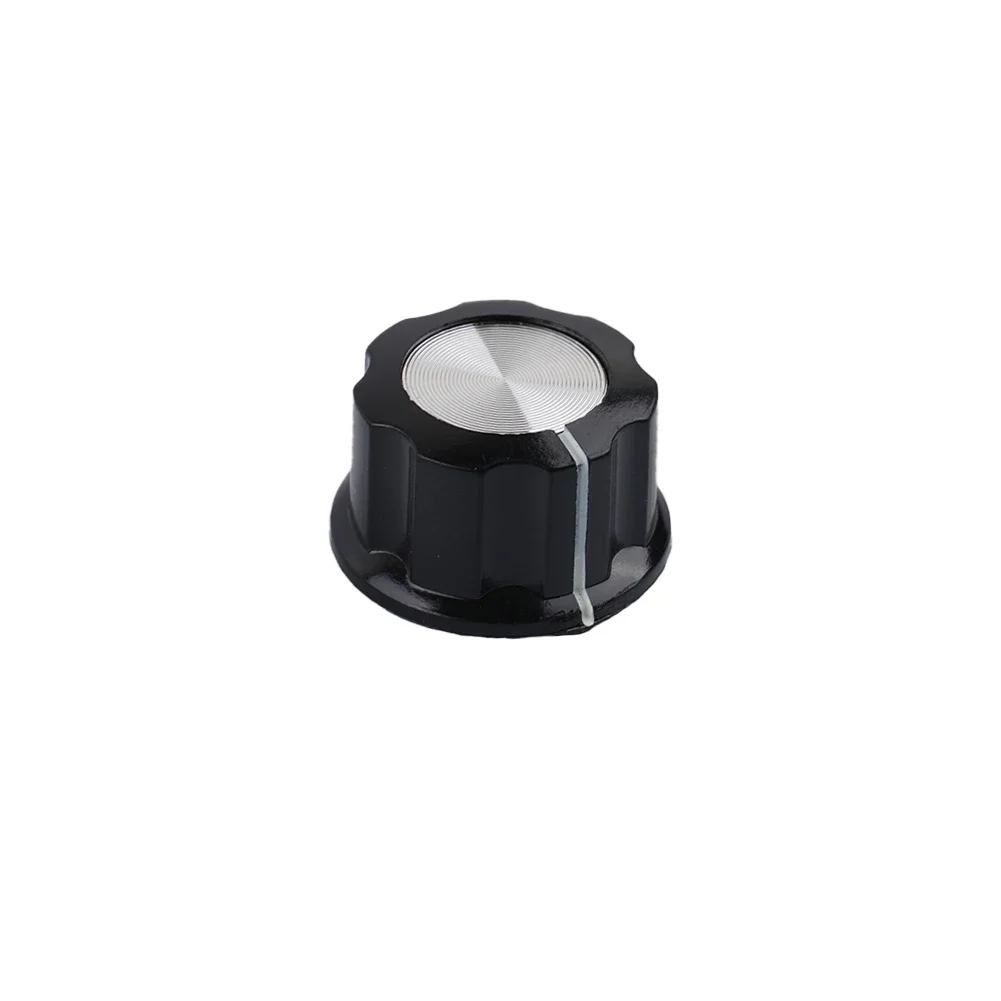 Brand New 5K Potentiometer RV24YN 20S/B502 Rotary Taper Potentiometer Silver Tone Single Turn Carbon Film Black