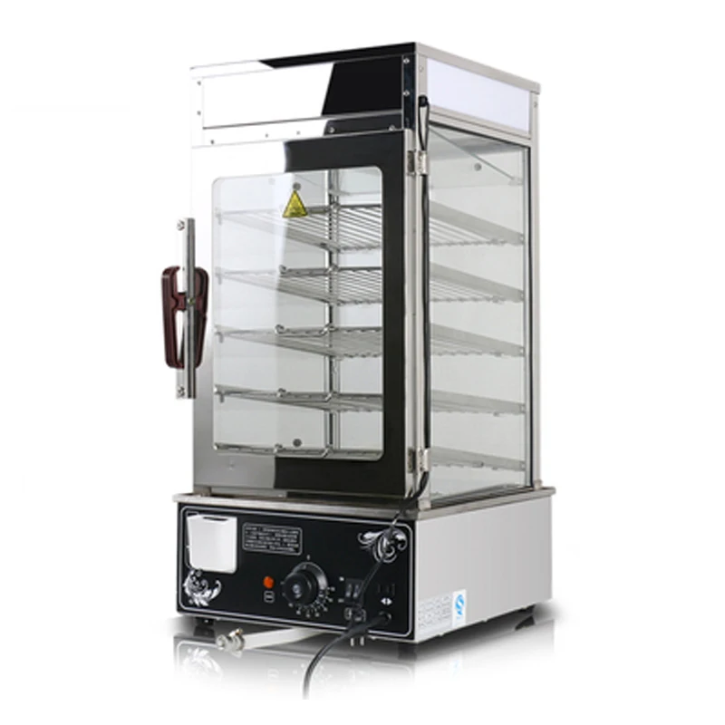 Factory Direct Price Commercial Electric Food Display Warmer Chinese Bao Bun Steamer Bun Steamer Machine