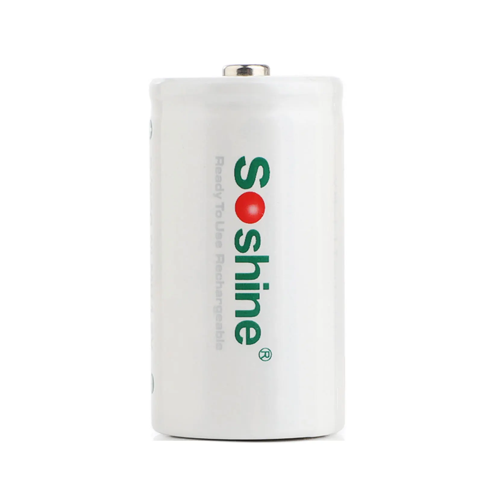 Soshine 2PCS D/R20 Size RTU D11000 Rechargeable Battery NiMH 11000mAh 1.2V Battery Higher Current Capabilities Battery