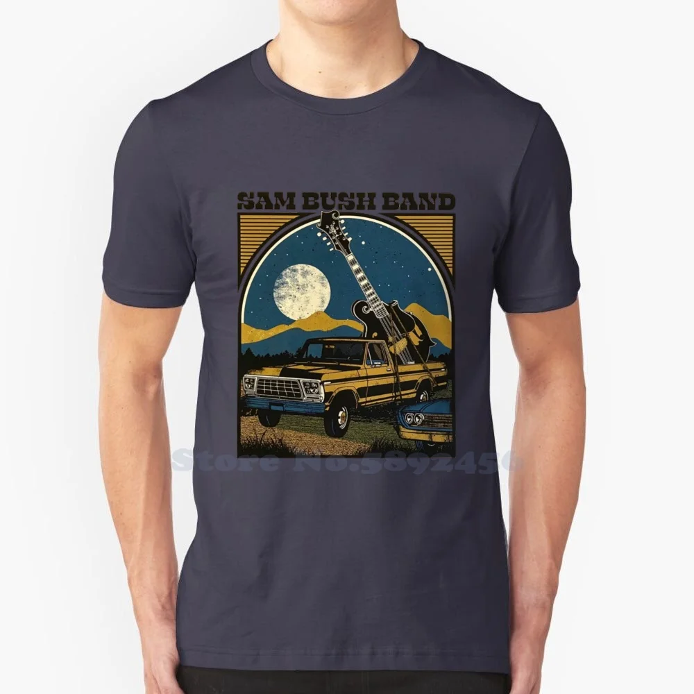 Best Art Bluegrass Progressive Band Sam Bush Gajiumr 100% Pure Cotton T-Shirt Best Art Bluegrass Progressive Band Sam Bush