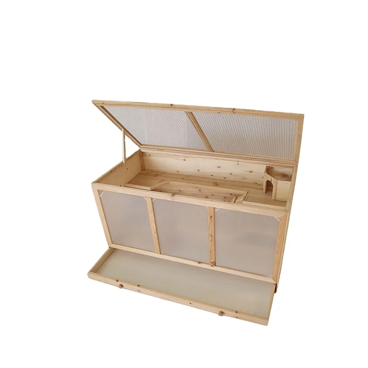 

Made in China Luxury Small Animal Cages Guinea Pig Cage Wooden Hamster Cage