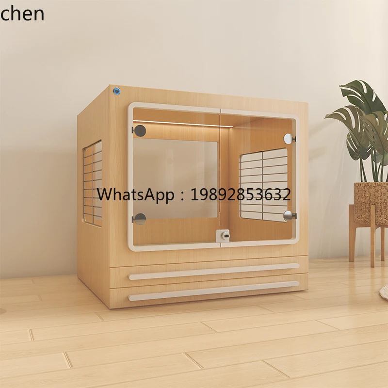 furniture small and medium splash-proof urine kennel indoor dog villa indoor with toilet