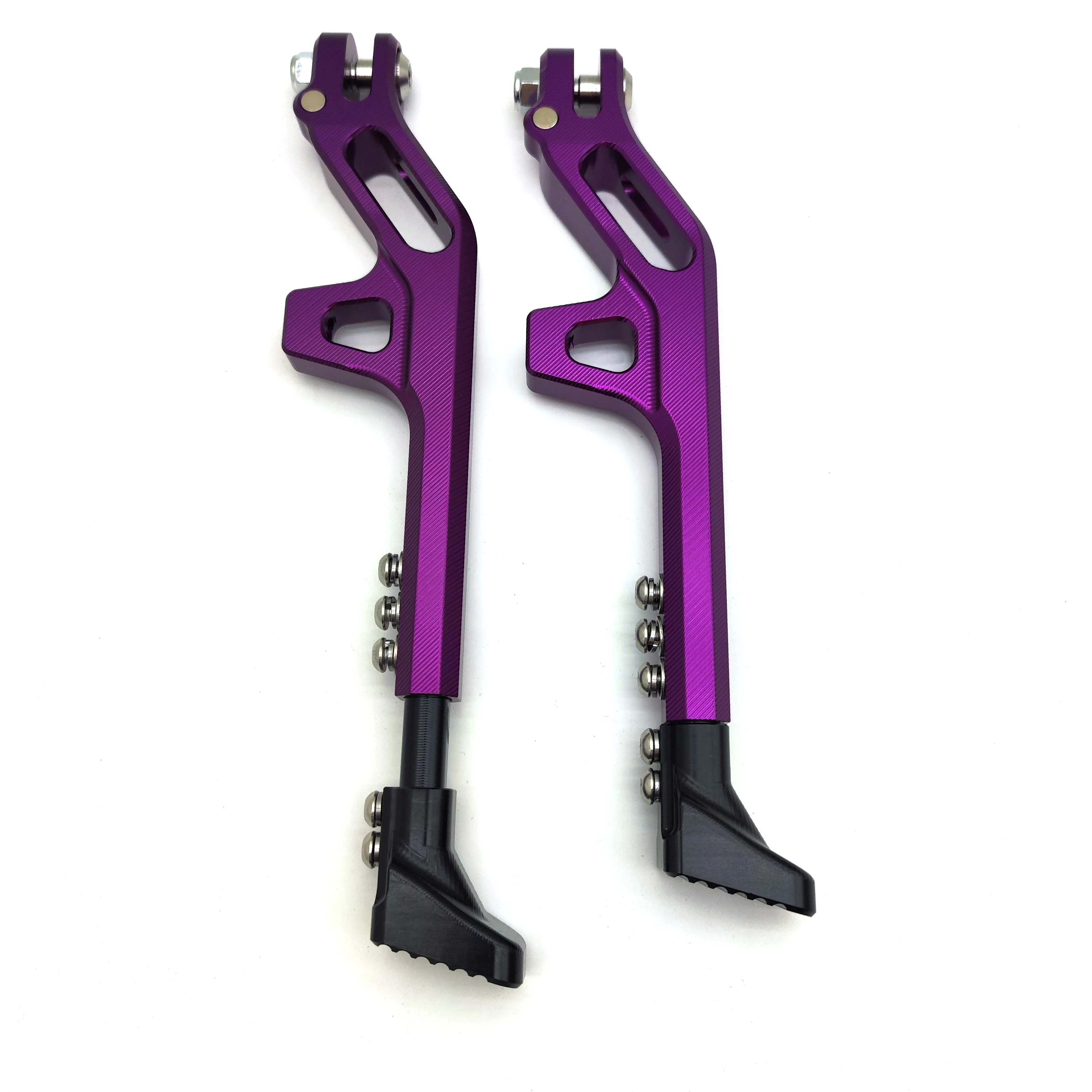 

Регулируемая боковая подножка из анодированного алюминия 6061AL с ЧПУ для мотоциклов Light Bee, премиум-класса