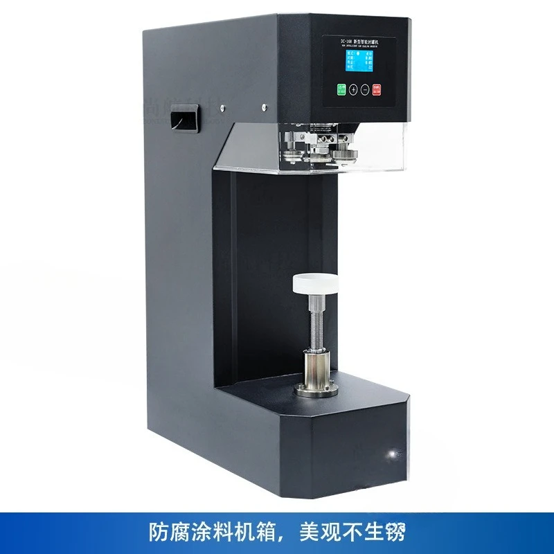 Semi-automatic can sealing machine Beer Coke can non-rotary sealing machine