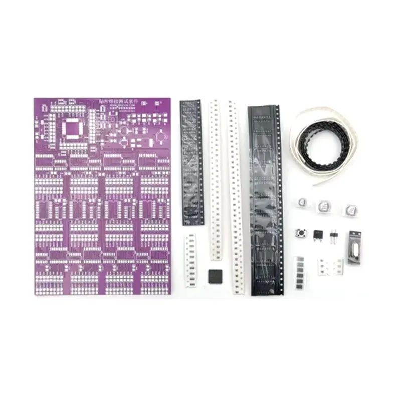 

AS95-SMD Components Soldering Kit Soldering Practice Test Kit 300 Pieces LED Circuit Board