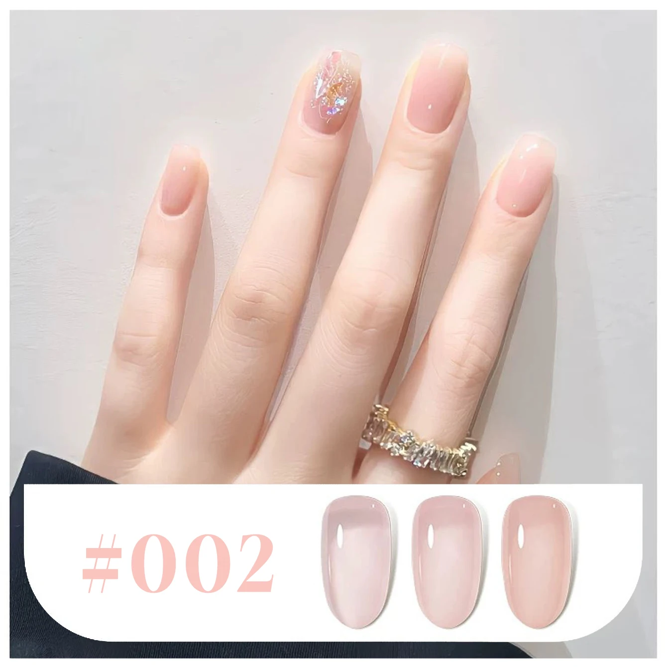 1-42PCS Jelly Nudeเจลเล็บ2065ยอดนิยมWhiteningอ่อนโยนอารมณ์อเนกประสงค์เล็บยาวนานSalon DIY Art Supplies