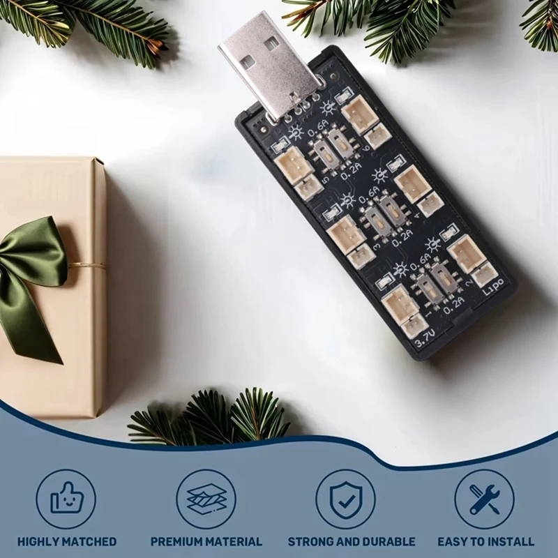 1S يبو بطارية شاحن يو اس بي 3.7 فولت/4.20 فولت 6 قناة 1S يبو شاحن مايكرو-JST 1.25 JST-PH 2.0 MCX MCPX موصلات-PZZW