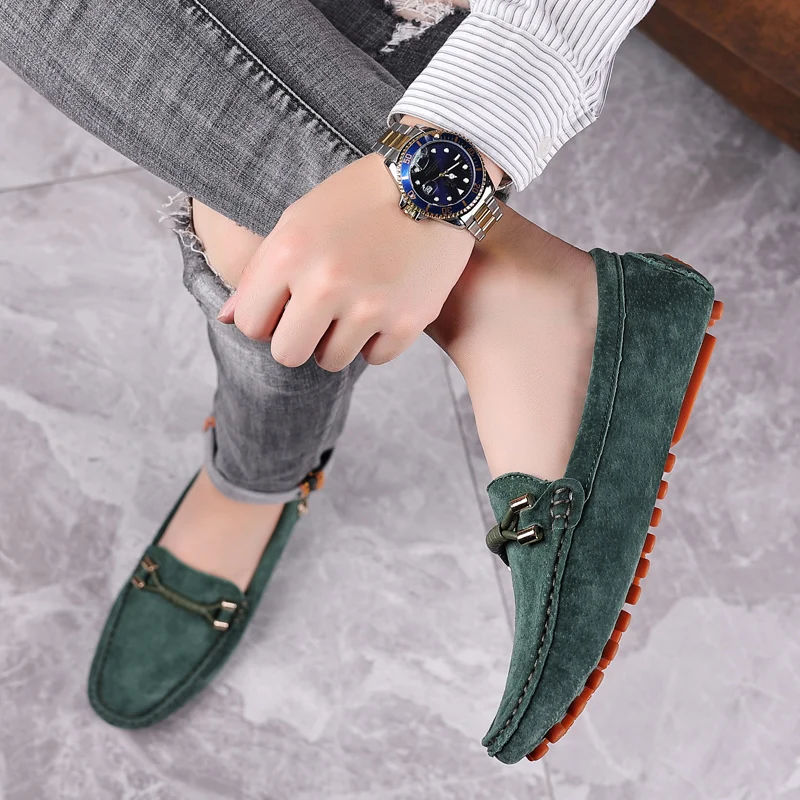 MAEDEF Schuhe Herren Größe 37-48 Luxus Mann Müßiggänger Weiche Heißer Verkauf Mokassins Hohe Qualität Schuhe Casual Fahren Wohnungen Penny männlichen Schuhe – Detail 27