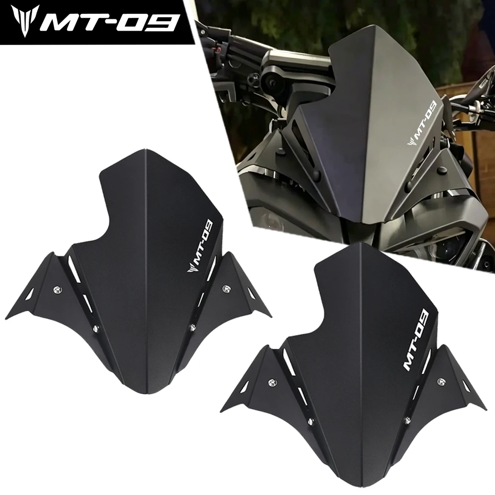 

FOR YAMAHA MT-09 MT09 MT 09 SP 2017 2018 2019 2020 New Motorcycle Accessories Front Windshield Windscreen Airflow Wind Deflector