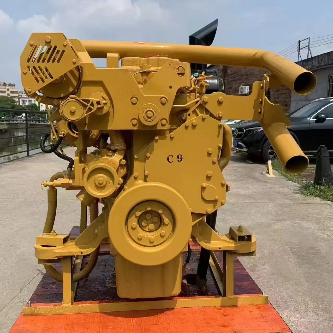 

High Strength Cast Iron Cylinder Body New High Quality Excavator C9 Engine Assembly 244-6783 Construction Machinery Parts 1500kg