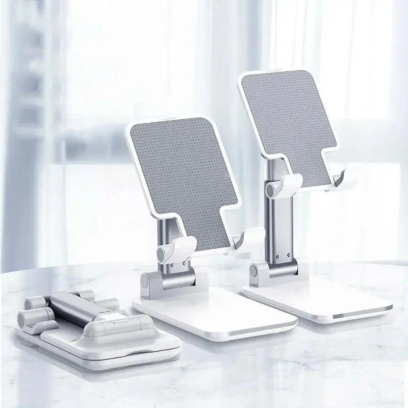 Opvouwbare Bureau Mobiele Telefoon Houder Standaard Voor Iphone Ipad Xiaomi Verstelbare Desktop Tablet Houder Universele Tafel Mobiele Telefoon Standaard