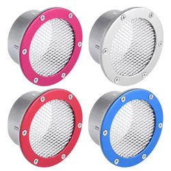 Car Racing Air Duct Grille Bumper Vent Inlet Cold-Air Intake Universal Bumper Vent Inlet Air Duct Cover 3/3.5/4