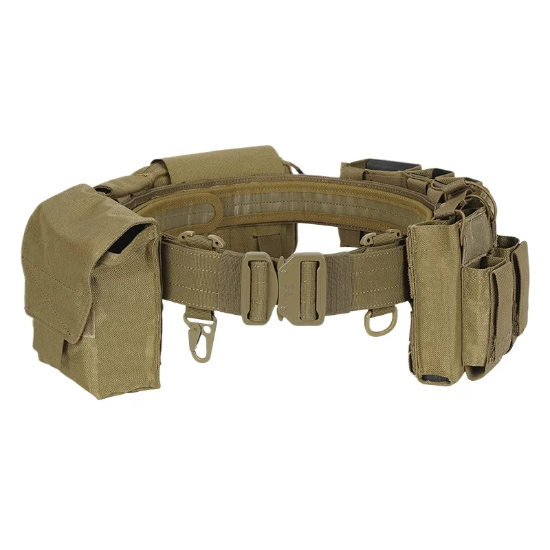 1000d-oxford-cloth-tactical-waist-seal-eight-piece-quick-release-adjustable-security-patrol-multi-function-tactical-belt