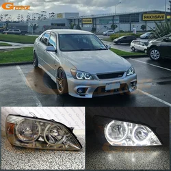 Geerge For Lexus IS200 IS300 IS 200 300 Toyota Altezza SXE10 Ultra Bright Led Angel Eyes Kit Halo Rings