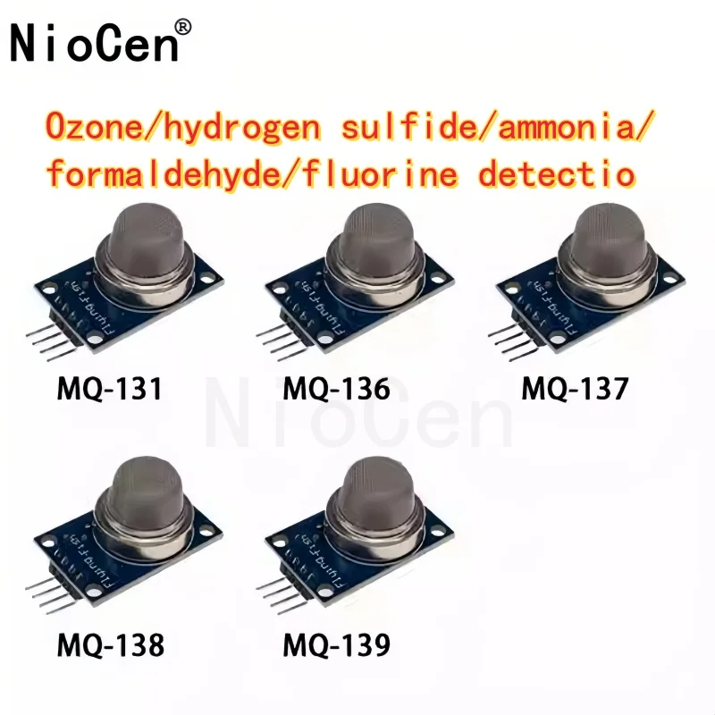 MQ-131/136/137/138/139 module ozone hydrogen sulfide ammonia formaldehyde fluorine detection