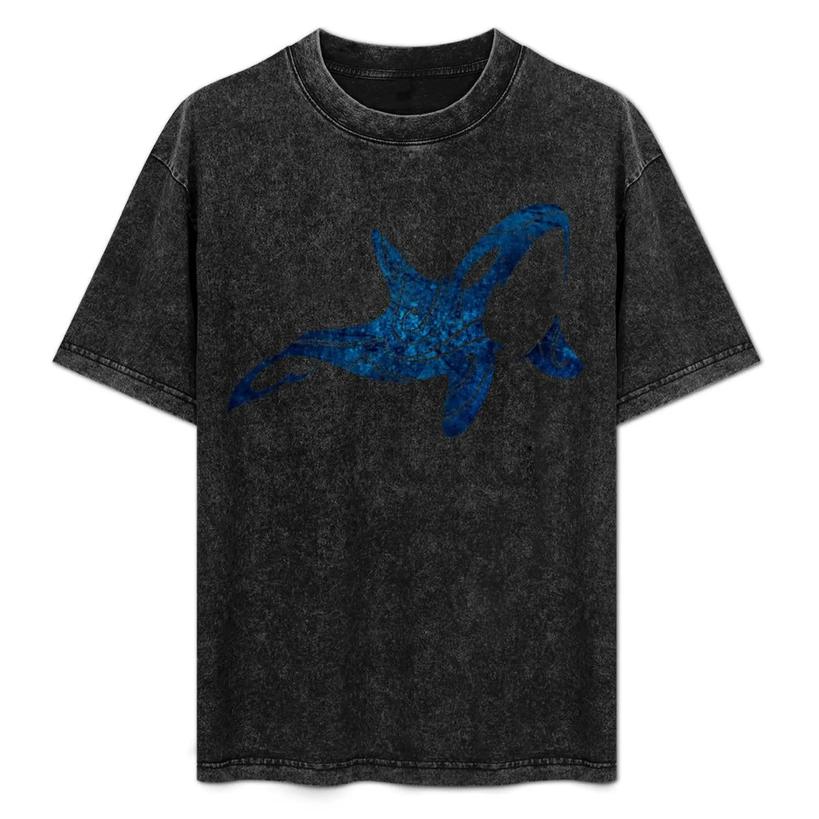 Tribal Orca (Deep Ocean Color) T-Shirt sweat anime tshirt sports fans cheap stuff mens t shirts top quality