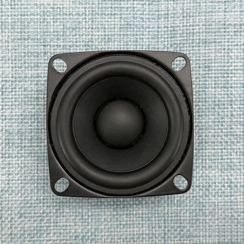 Suitable for Audio DIY 2 Inch 53mm Full Range Driver Neodymium Magnet Rubber Surround 4 Ohm 6 Watt