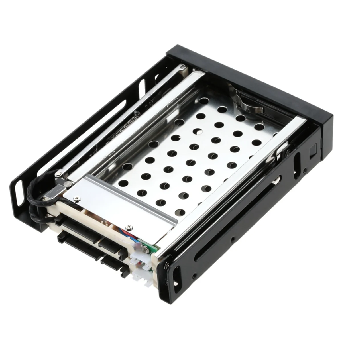 Dual Bay 2.5 Inch SATA III Hard Drive HDD and SSD Tray Internal Mobile Rack Enclosure Docking Station Hot Swap