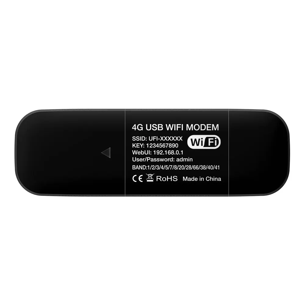 VJU6-G Global High Speed 150Mbps Custom Bands Wireless Mobile Hotspot 4G Dongle USB Modem 4g LTE Wifi Router.