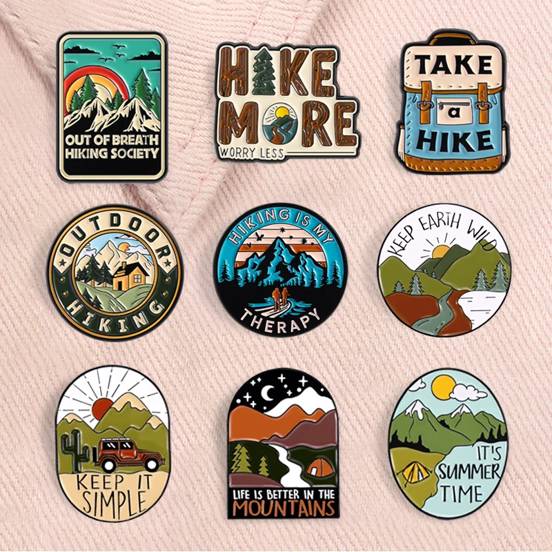 Outdoor Hiking Enam… - image