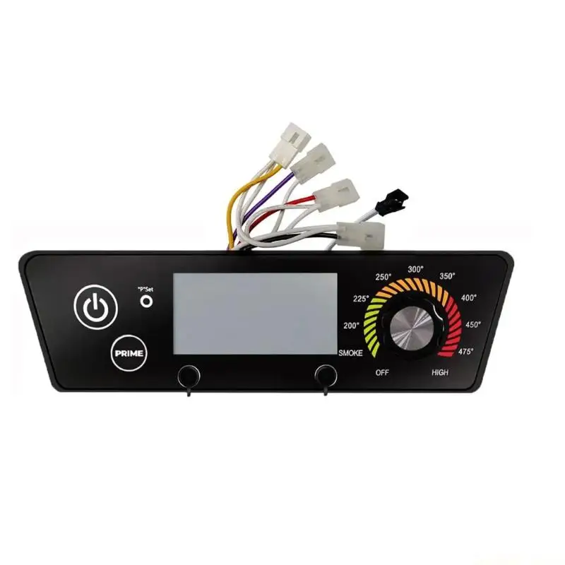 D0AB Pellet Barbecue Regulator Control Board Highlighting Tall Heat Resistance Double Investigate Harbors And User Friendly LCD