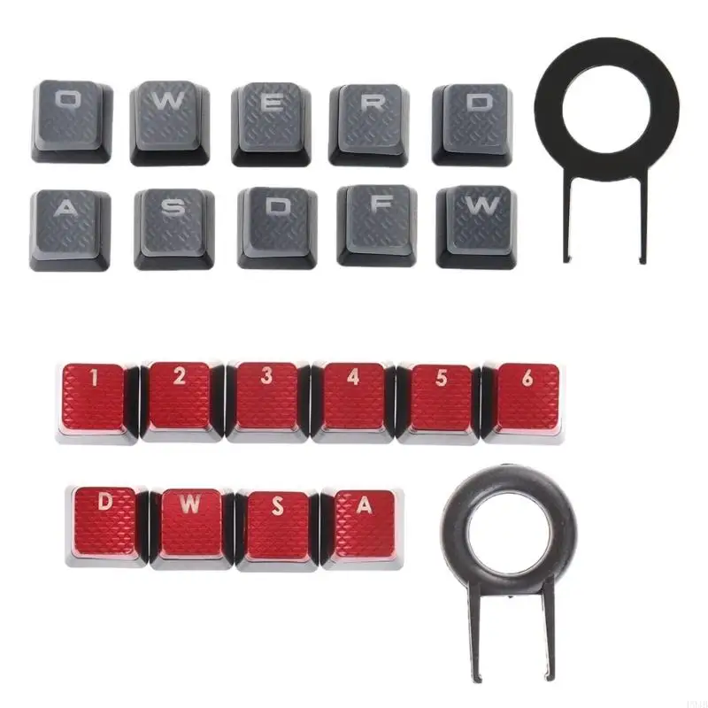 P9JB For Corsair K70 RGBK70 K95 K90 K63 K65 Keycaps Mechanical Keyboard Game Player Keycap Replaces Non-slip 10PCS