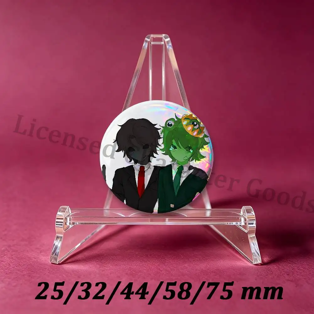 Froggydude Froggy Artist Alley Fan-Made Merch Maßgefertigte Abzeichen 75mm 44mm 25mm 32mm 58mm Sammelgeschenke Groß – Detail 8