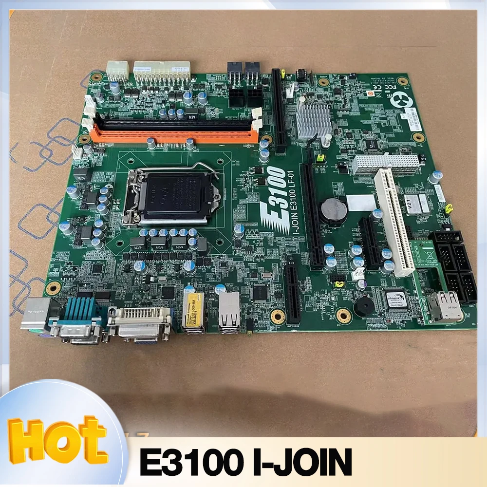 

Game Console Motherboard For Advantech EBC-TA17 Industrial Control Motherboard E3100 I-JOIN E3100 LF-01