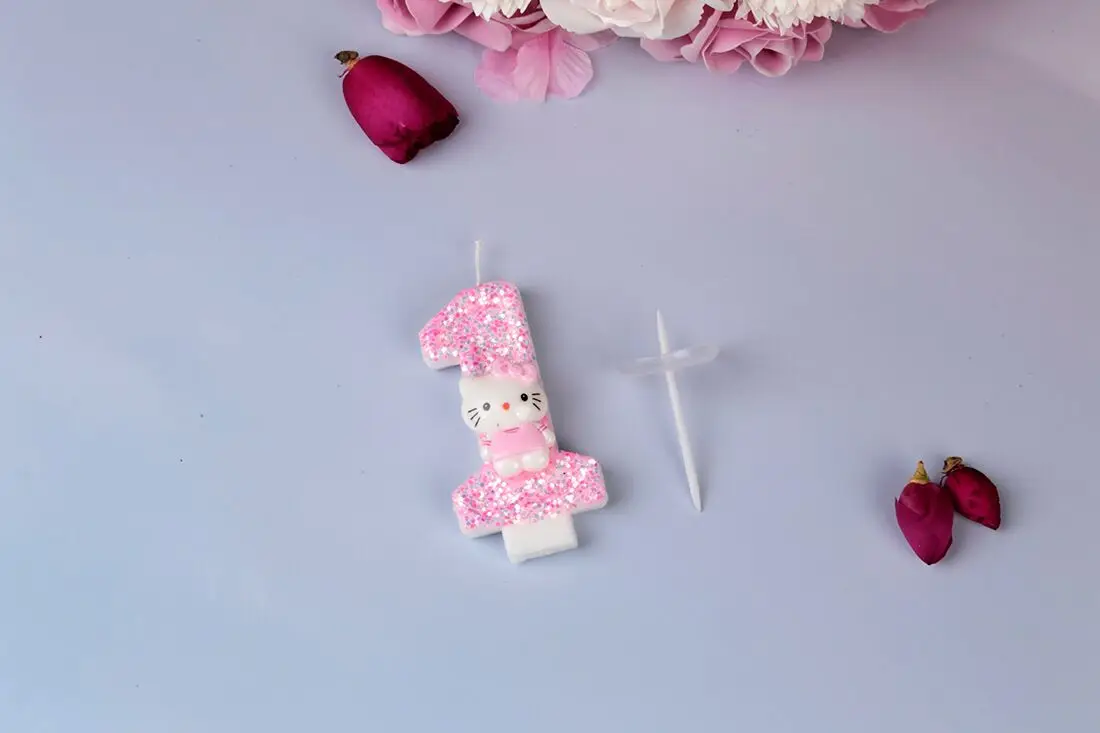 Zahlen 0-9, niedliche Katzenkerzen, Geburtstagskerzen für Babys, Dekoration für Kindergeburtstagskuchen, Tortendekoration für Kindergeburtstagsfeiern, Babyparty-Dekoration, Geschenke. – Detail 6
