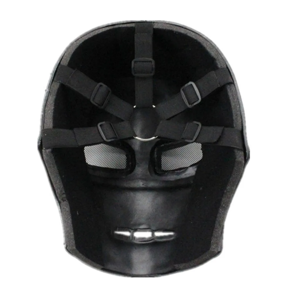 Resin Payday The Heist Mask Halloween Horror Robber Cosplay Mask Party Costume Props,Silver