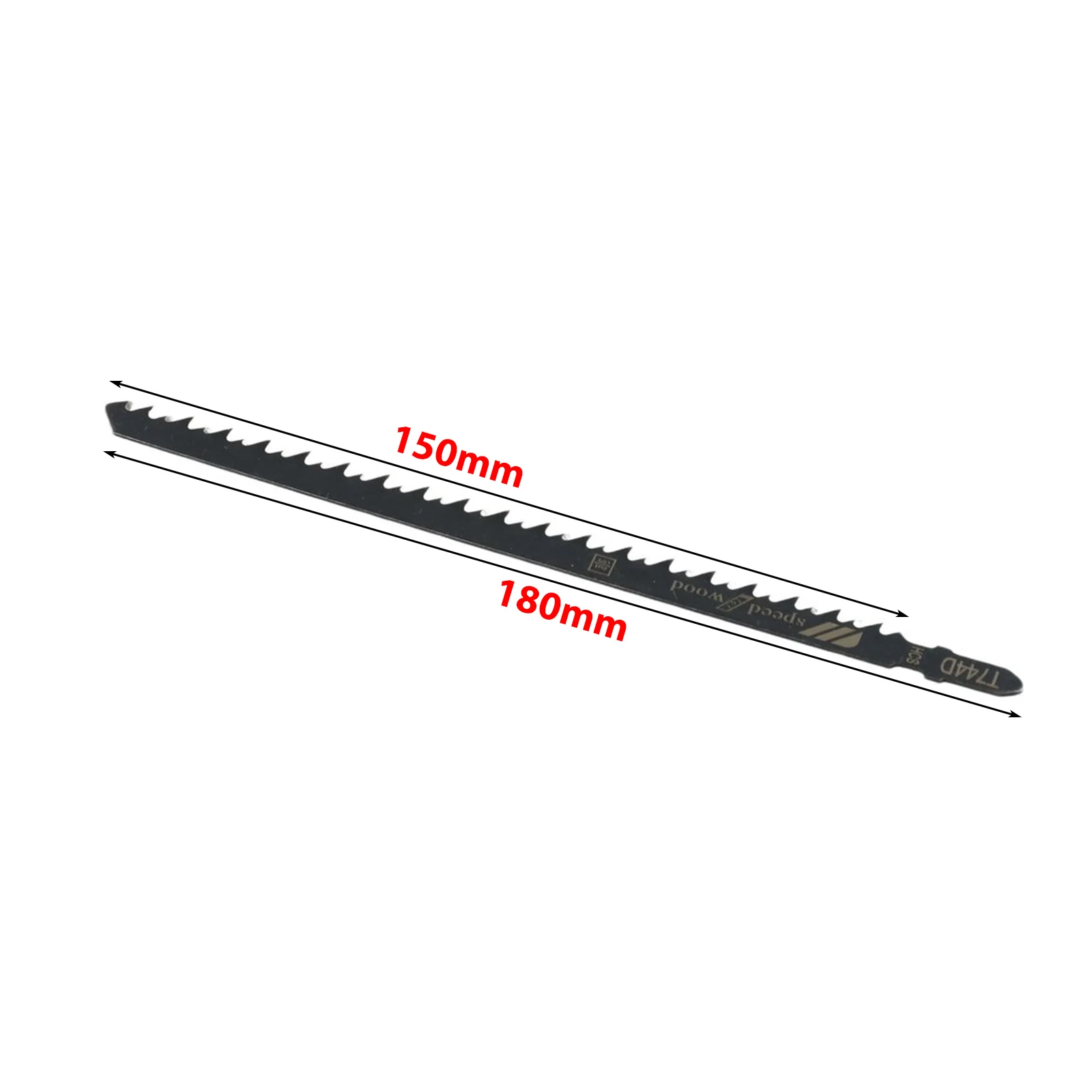 10Pcs T744D 180mm Ultra-Long Jigsaw Saw Blades Fast Cutting Set For Wood Plastic Multi-function Power Tool Accessories