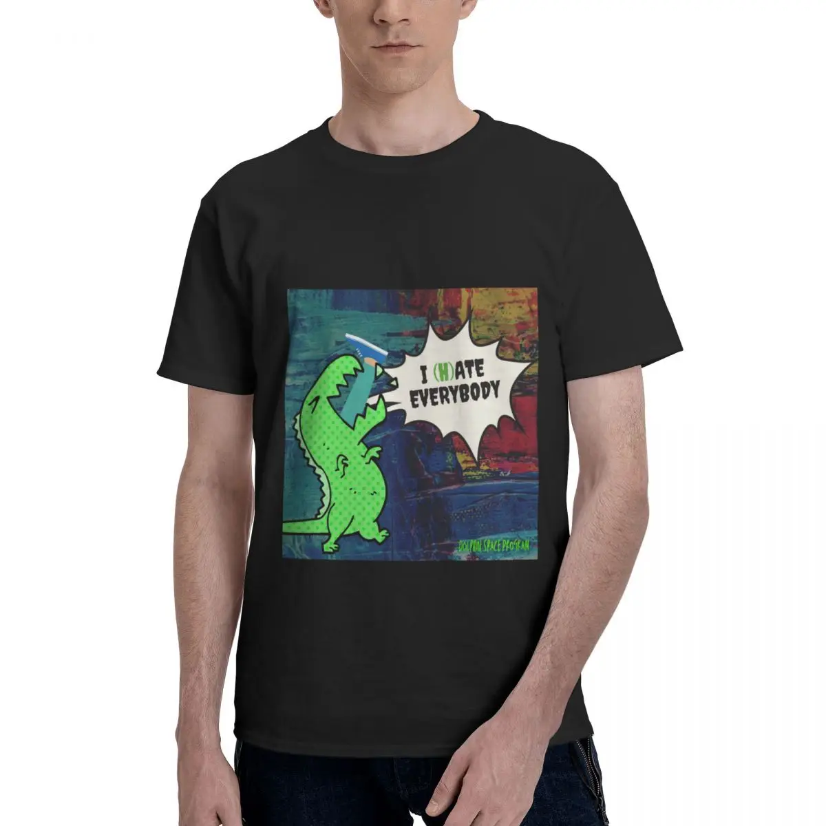 Trex Cactus T-Shirt Cotton Top Solid T Shirt Tops Tshirts