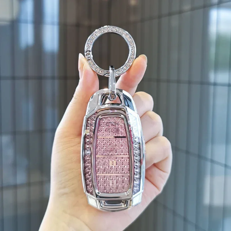 Подходит для чехла для ключей Hyudnai ix35 Mistra Avante La Festa ix25 Elantra Celesta Verna SantaFe Custom Mufasa, чехол для ключей, цепочка