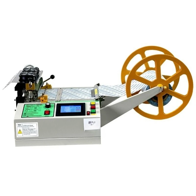 Widening 160 Computer Hot and Cold Belt Cutting Machine Ribbon Velcro Cutting Machine Non-woven Heat Shrinkable Film