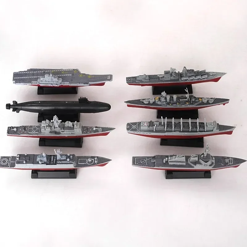 4D Assembled Ship Model Liaoning Battleship Modern Class Battleship Aircraft Carrier Model Military Warship Model Toy