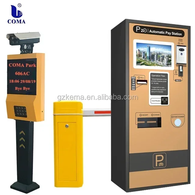 2023 Vehicle Access Control Safety Door Parking System Automatic Payment Parking System Parking Management And Ticketing System