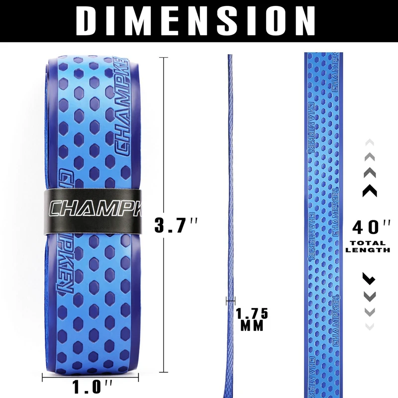 

1/2pcs Tennis Badminton Racket Baseball PU Overgrip 1m Reduce Hand Friction Comfortable Feel Anti-Skid Sweatband Tape