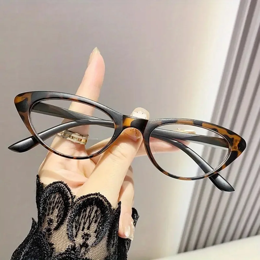 3 قطع الأزياء القط العين نظارات للقراءة الرجعية ليوبارد مكافحة نظارات الضوء الأزرق جودة عالية دائم طول النظر الشيخوخي نظارات شحن مجاني