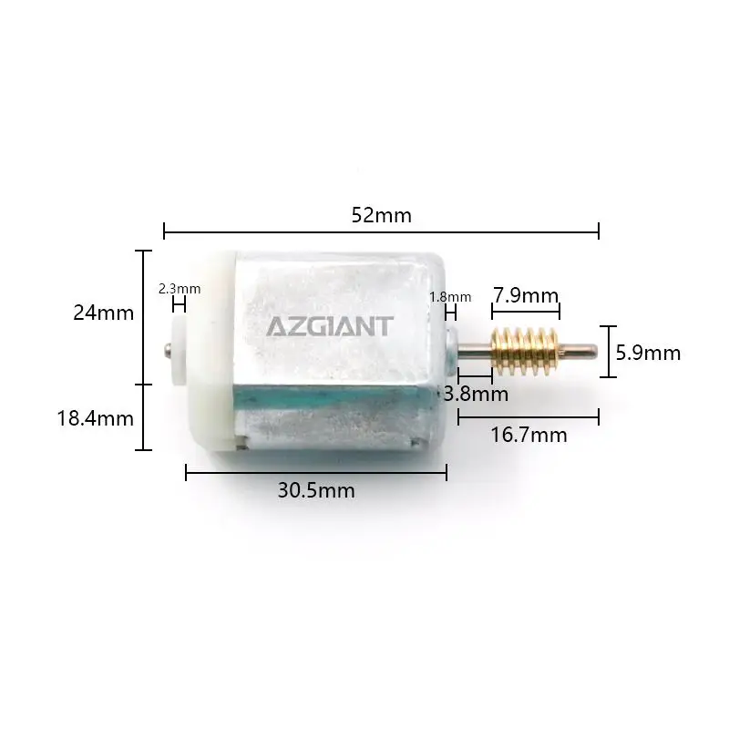 AZGIANT Auto Fold Side Mirror Motor Professional 12 Volt for Alfa Romeo Giulia Stelvio Folding Mirror Replacement Part