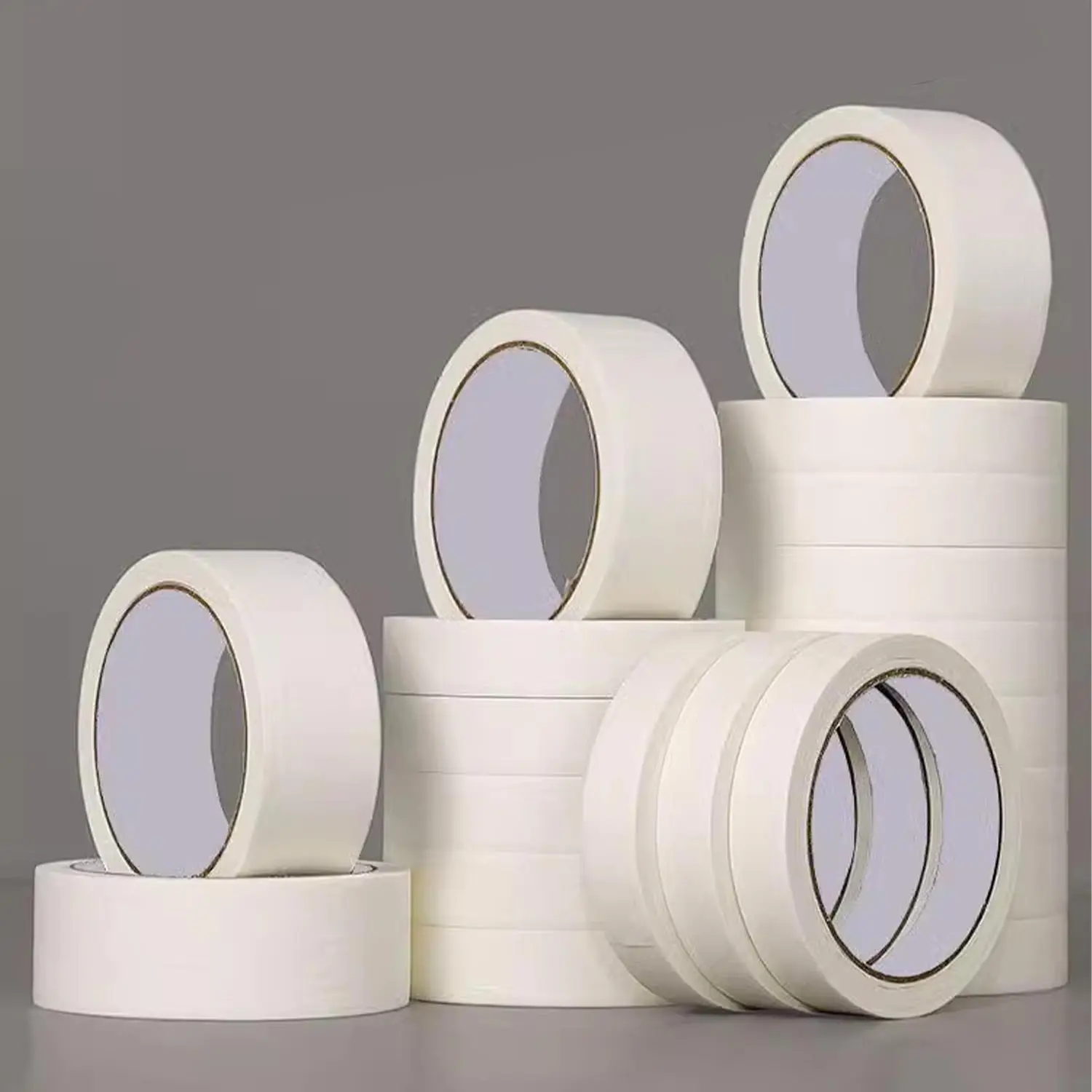 20/50M Masking Tape White Writable Sealing Self Adhesive Tape Waterproof for Art Painting Sketch Car Painting DIY Masking Tapes image 6