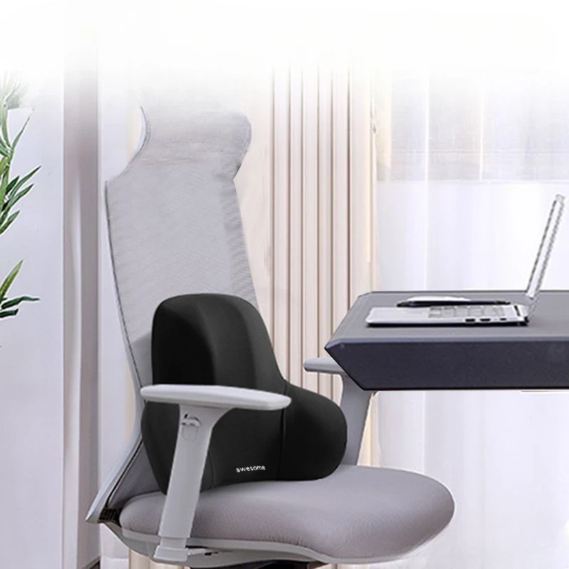 Office Lumbar Cushion Seat Workstation Sedentary Lumbar Pillow Office Chair Lumbar Cushion Chair Back Cushion for More Comfort