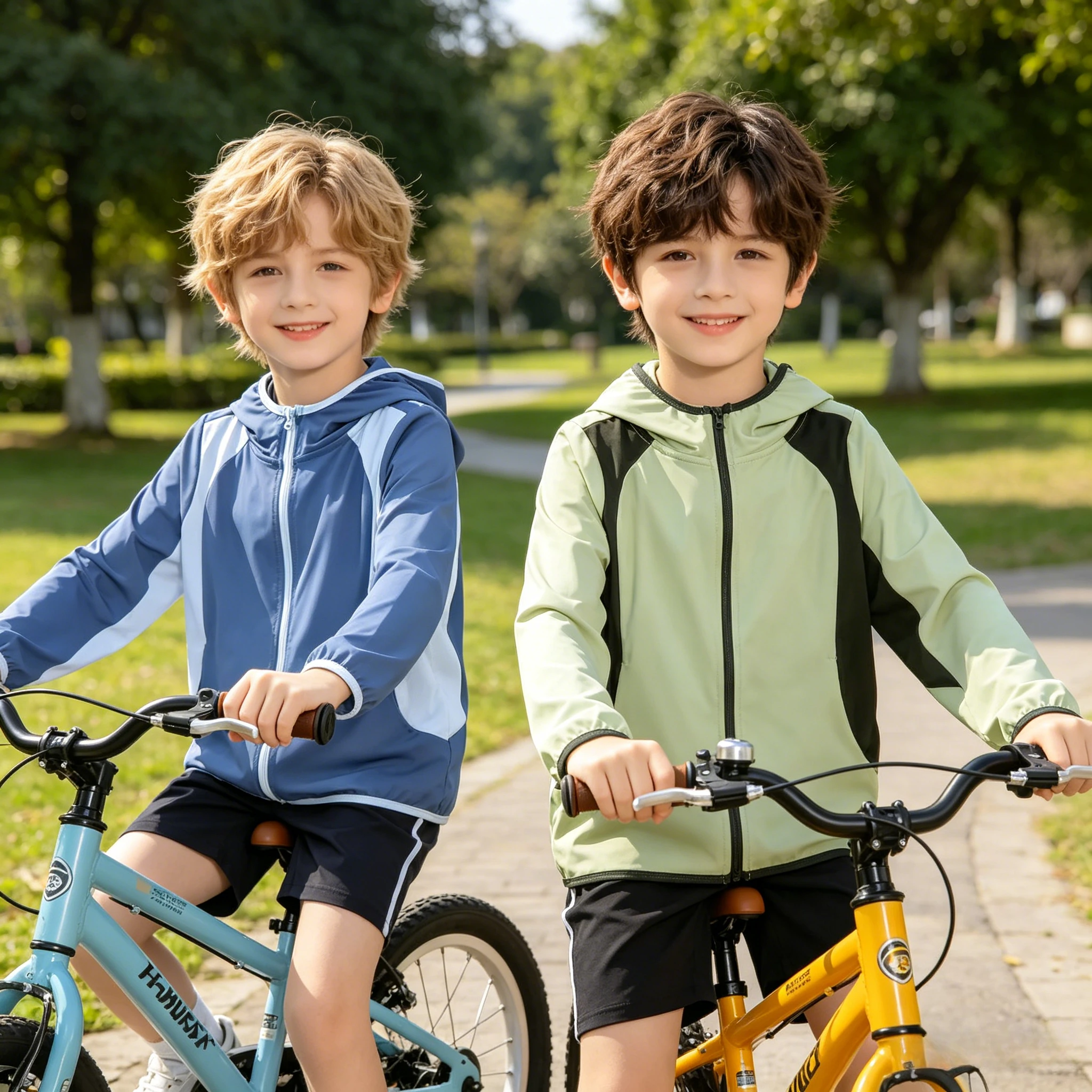 

Kids UPF 50+ Sun Protection Hooded Jacket Quick Dry Lightweight Zip Up Coat for Boys Girls Outdoor Cycling Hiking Spring Summer