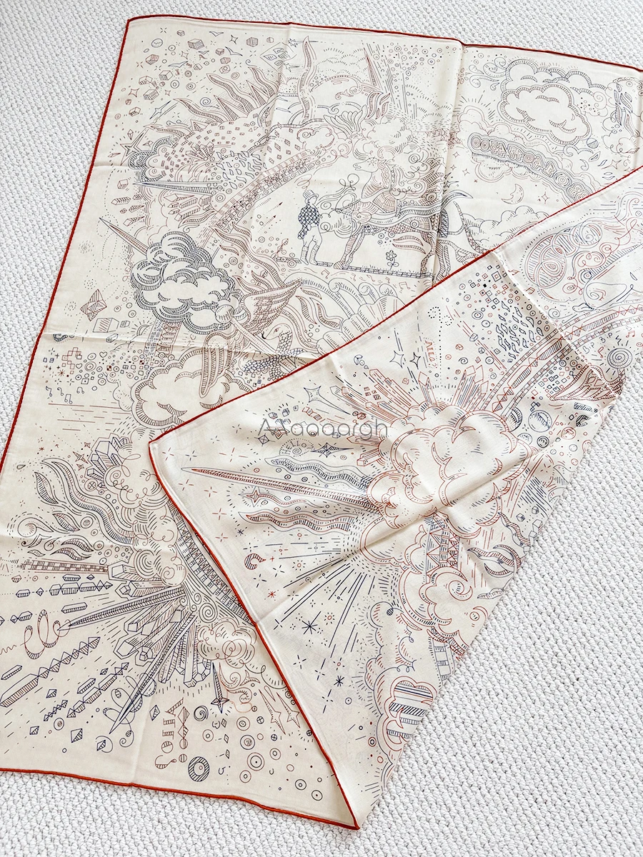 

Double Face Winter Large Scarf Designers Luxury Big Shawls Square Bandanas Neck Head Bag Accessories Stole Christmas lover Gift