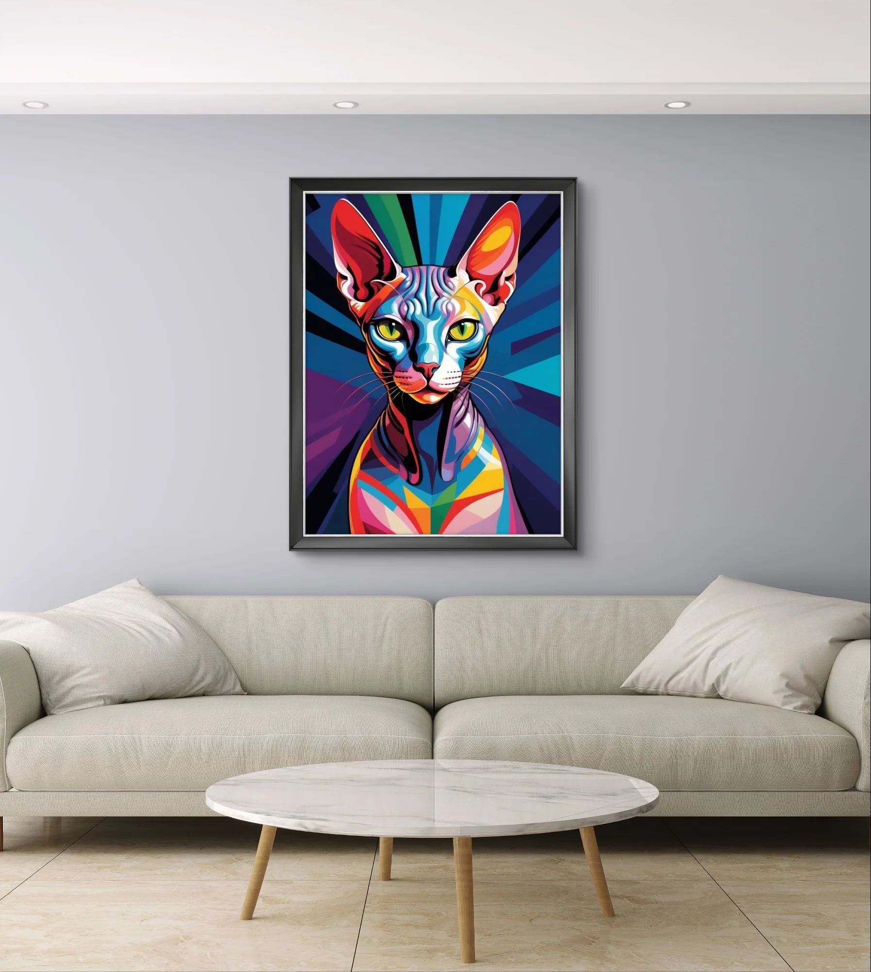 Sphynx Cat 5D Diamond Painting Pet Cat Pictures Diy Diamond Embroidery Rhinestones Cross Stitch Kid Hand Mosaic Home Wall Decor