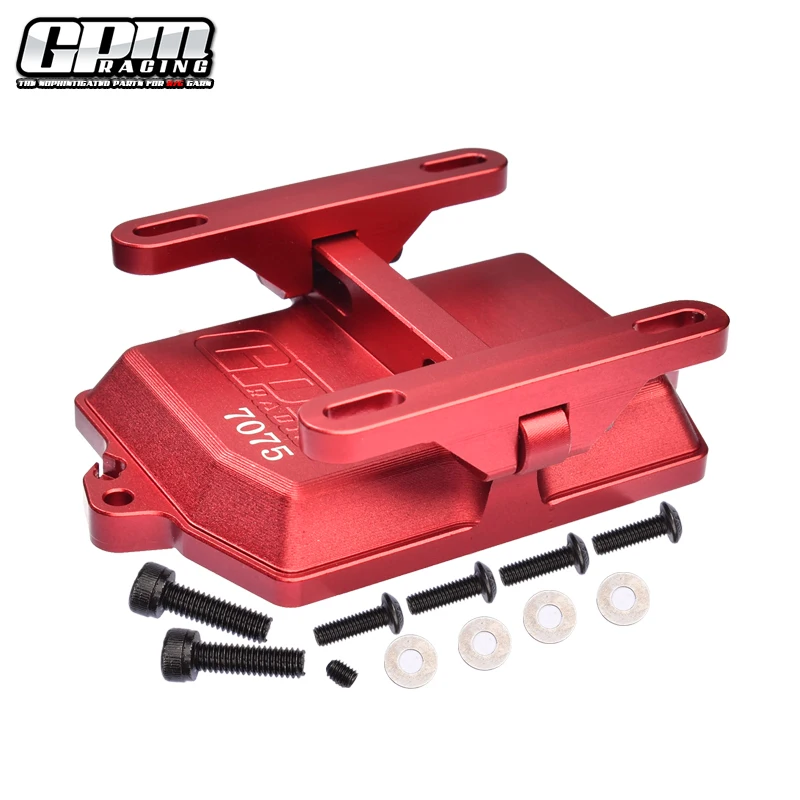 Couvercle de boîte de récepteur GPM Alu 7075 et support de réglage électrique TRAXXAS XRT 78086-4 X-Maxx