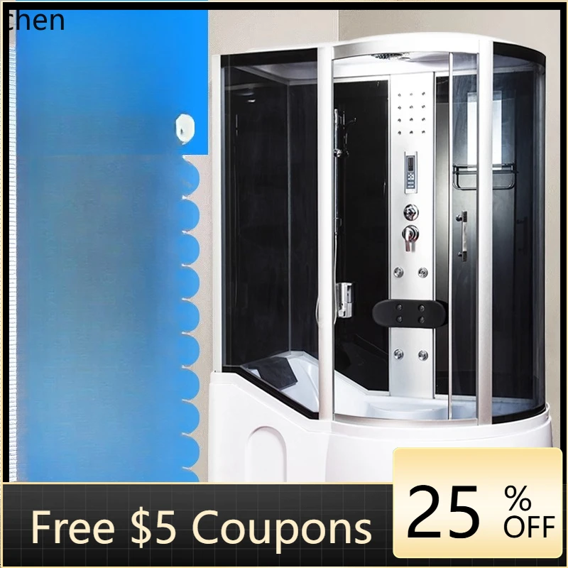 T25 integral shower room pulley glass fan partition bath household integrated closed