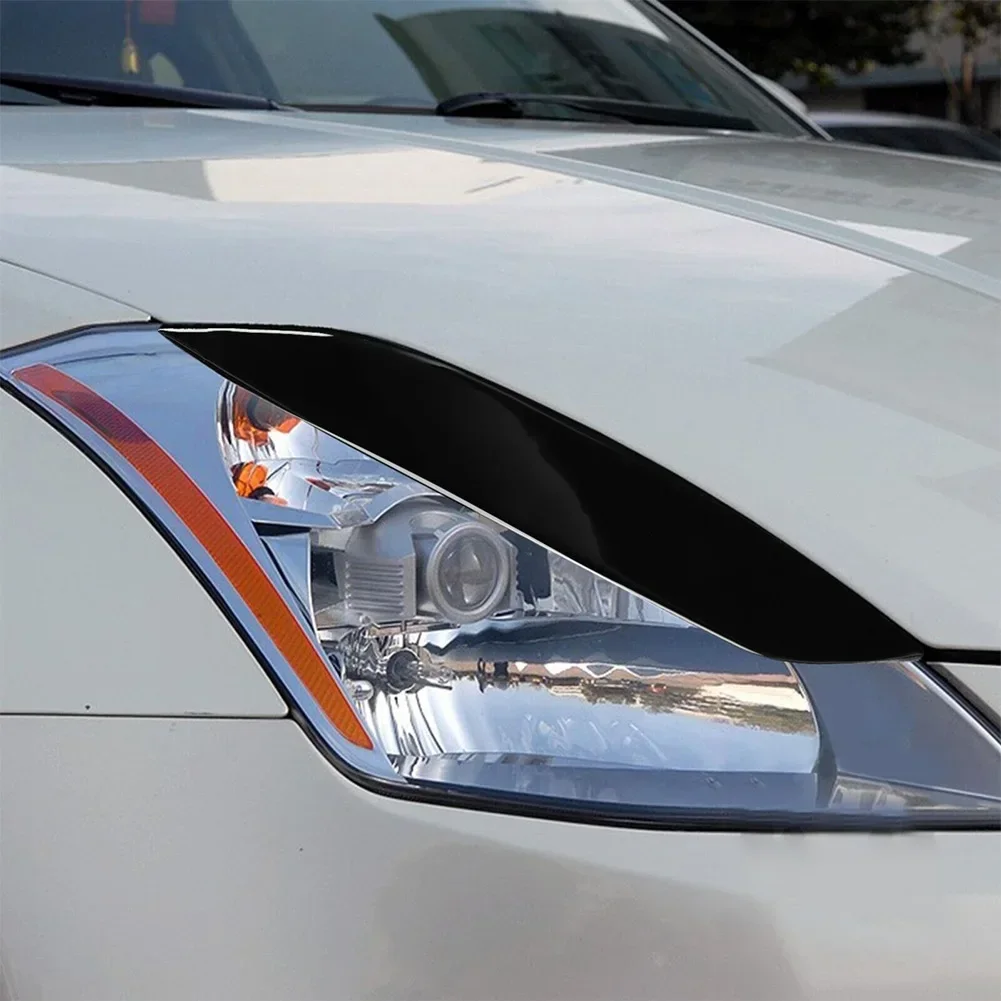 

1 пара, декоративные глянцевые передние фары для Nissan 350Z Z33 2006-2009