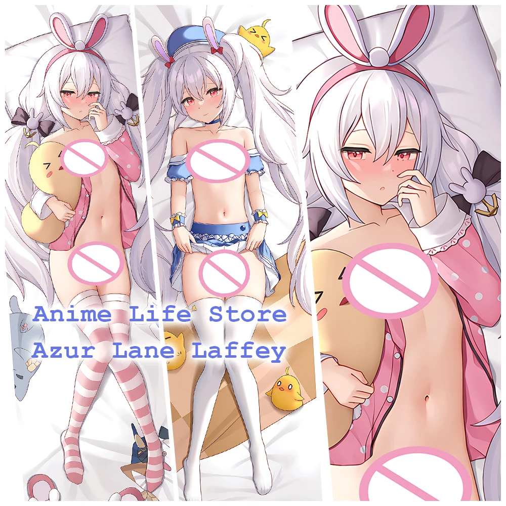 

Наволочка Azur Lane Laffey Dakimakura Waifu, наволочка с 2-сторонним принтом, наволочка для обнимания тела, подарок отаку