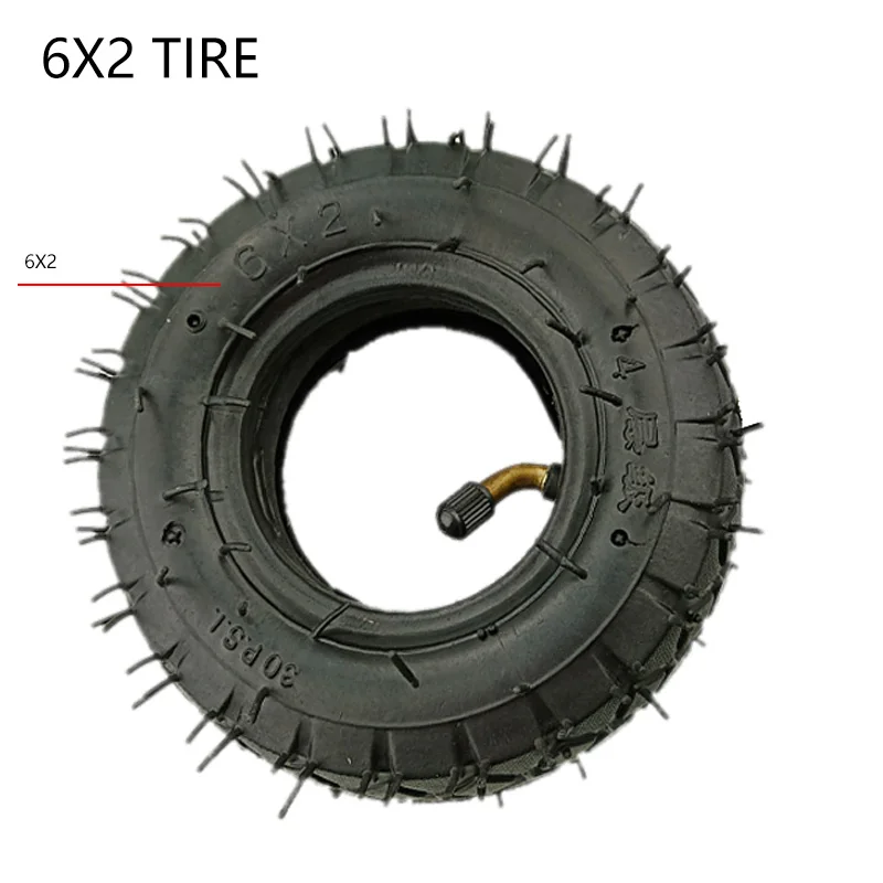 

6x2 Tire with fits Electric Scooter for Modified Wheel 160mm Pneumatic Tyre F0